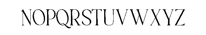 Baulgante-Regular Font UPPERCASE