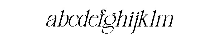 Baulgante Slant Regular FONT