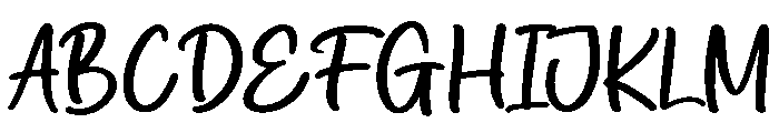 Baulina Font UPPERCASE