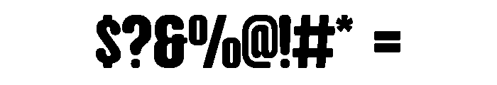 Baune Font OTHER CHARS
