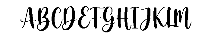 Bavella Font UPPERCASE