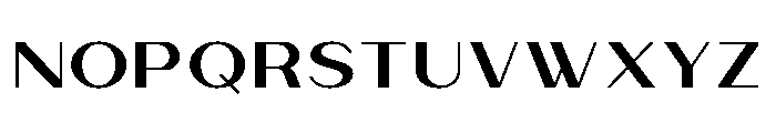Bavero Bold Font UPPERCASE