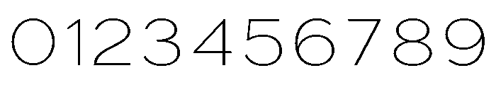Bavero Light Font OTHER CHARS