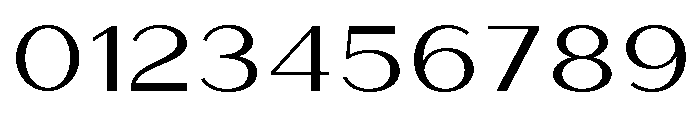 Bavero Medium Font OTHER CHARS