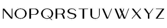 Bavero Medium Font UPPERCASE