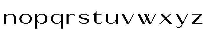 Bavero Medium Font LOWERCASE
