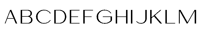 Bavero Regular Font UPPERCASE