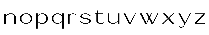 Bavero Regular Font LOWERCASE
