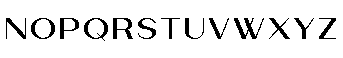 Bavero Semi Bold Font UPPERCASE