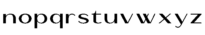Bavero Semi Bold Font LOWERCASE