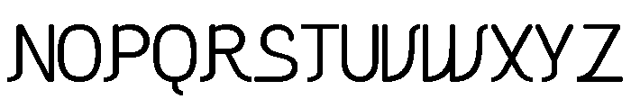 Bayakub Regular Font UPPERCASE