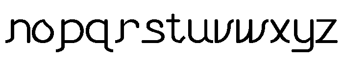 Bayakub Regular Font LOWERCASE