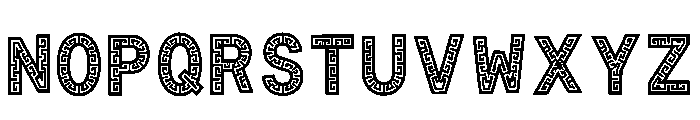 Bayan Regular Font LOWERCASE