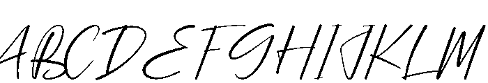 Bayangan Rindu Font UPPERCASE