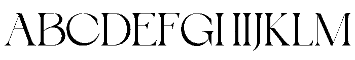 Bayari Regular Font UPPERCASE