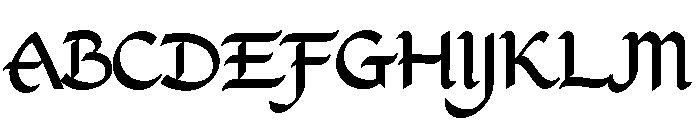 Baylaf Alwahas Regular Font UPPERCASE