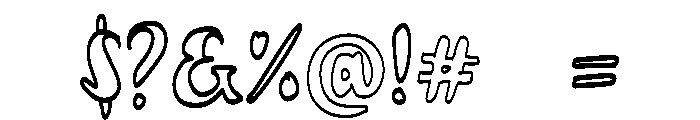 Baylor Font OTHER CHARS