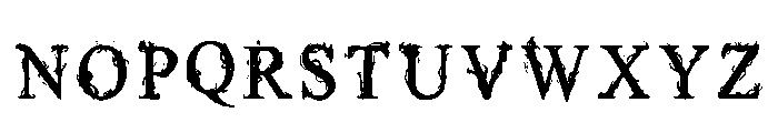 Bayou Regular Font LOWERCASE