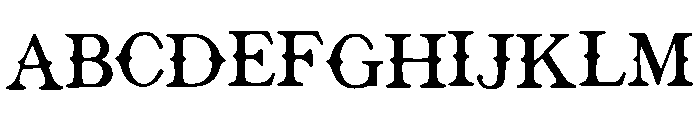Bayshore Font UPPERCASE