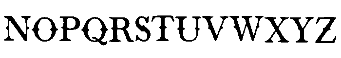Bayshore Font UPPERCASE