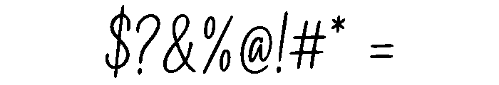 Bayside Stanleigh Script Font OTHER CHARS