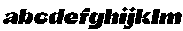 Baze-BlackItalic FONT