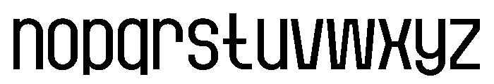 Bazig Font LOWERCASE