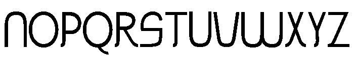 Bazirah Regular Font UPPERCASE