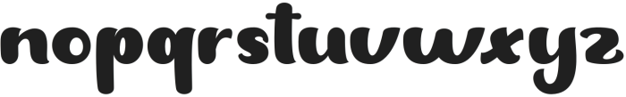 BABY BOSS Regular otf (400) Font LOWERCASE