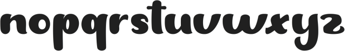 BABY BOSS Regular ttf (400) Font LOWERCASE