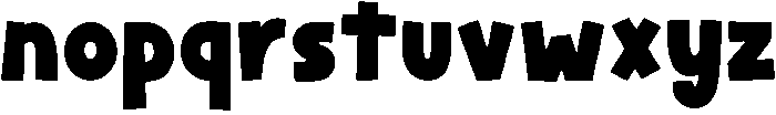BABY SHARK otf (400) Font LOWERCASE