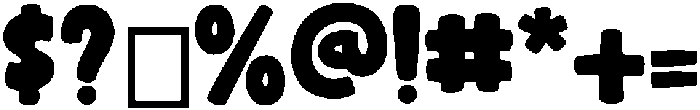 BACK TO SCHOOL otf (400) Font OTHER CHARS