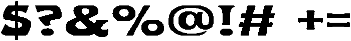 BAGER otf (400) Font OTHER CHARS