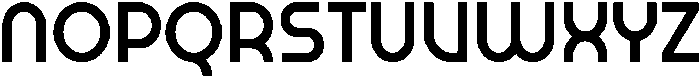 BAHUSS Regular otf (400) Font UPPERCASE