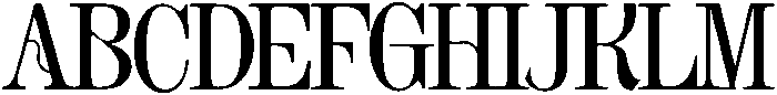 BAKER Regular otf (400) Font UPPERCASE