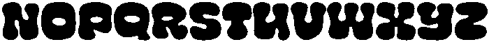 BALLOON Regular otf (400) Font UPPERCASE