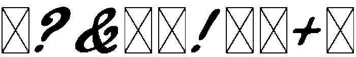 BALOME Italic otf (400) Font OTHER CHARS