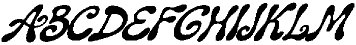 BALOME Italic otf (400) Font UPPERCASE