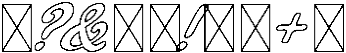BALOME Outline Italic otf (400) Font OTHER CHARS