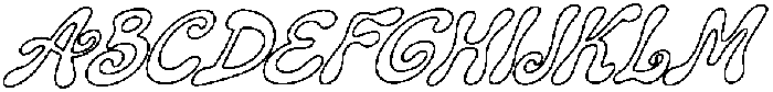 BALOME Outline Italic otf (400) FONT