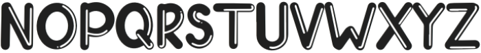 BALONEE Bubble otf (400) Font UPPERCASE