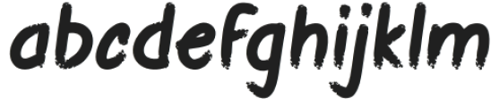 BALTIGA Regular otf (400) Font LOWERCASE