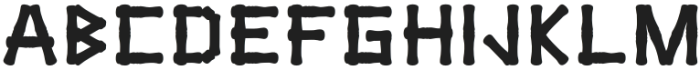 BAMBOO Base otf (400) Font UPPERCASE