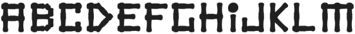 BAMBOO Base otf (400) Font LOWERCASE