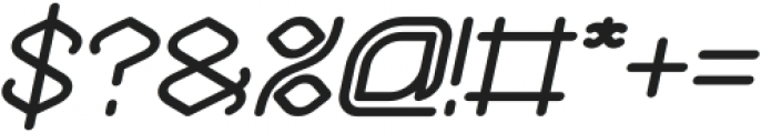 BAMBOO chopsticks Bold Italic otf (700) Font OTHER CHARS