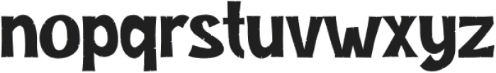 BAMBULO Regular otf (400) Font LOWERCASE