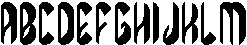 BAMEKA Regular otf (400) Font UPPERCASE