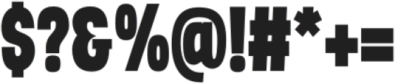 BAMEN-Regular otf (400) Font OTHER CHARS