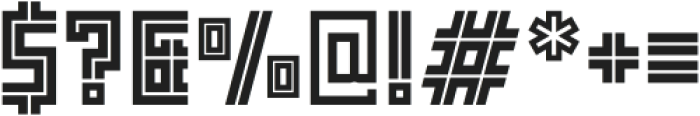 BAMOR Regular otf (400) Font OTHER CHARS