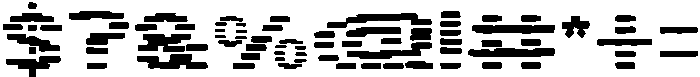 BANDIT otf (400) Font OTHER CHARS